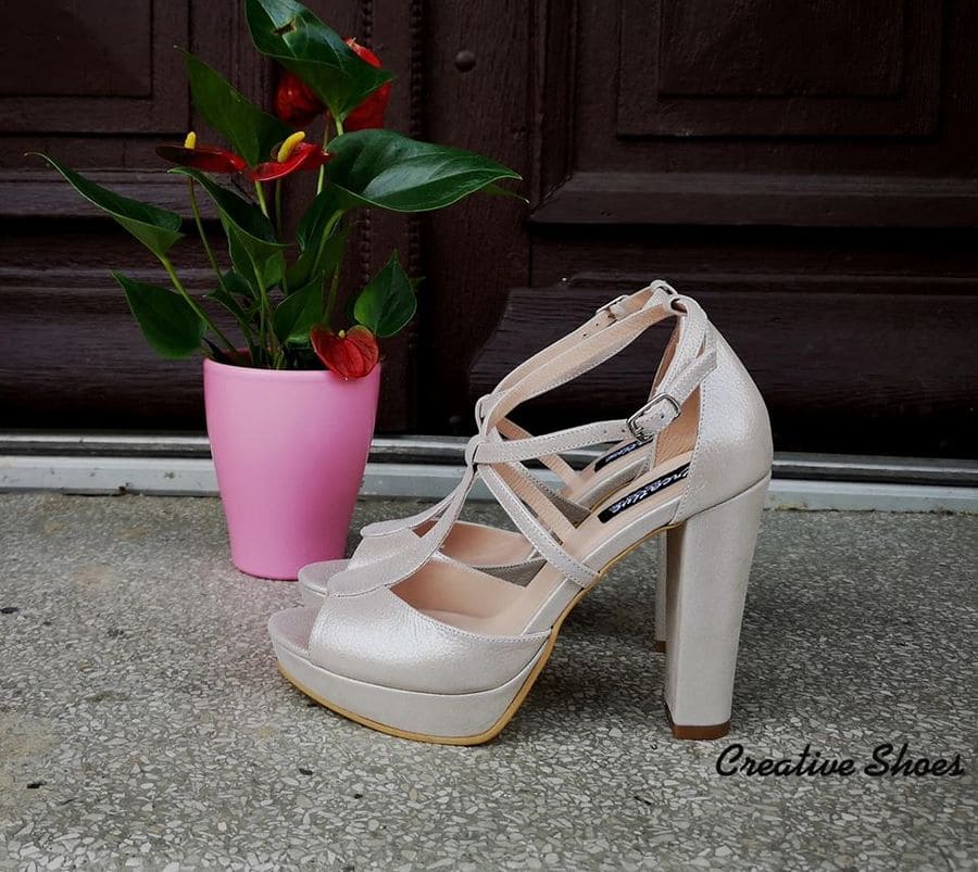 Sanda Ama Nude Sidef Combinat - Creative Shoes